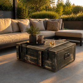 Munitionskiste XXL Reclaimed 85x53x30cm