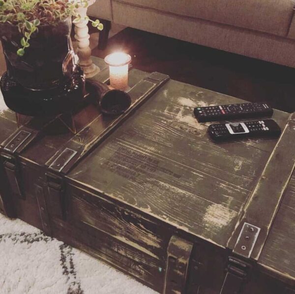 Munitionskiste naturel bild 1