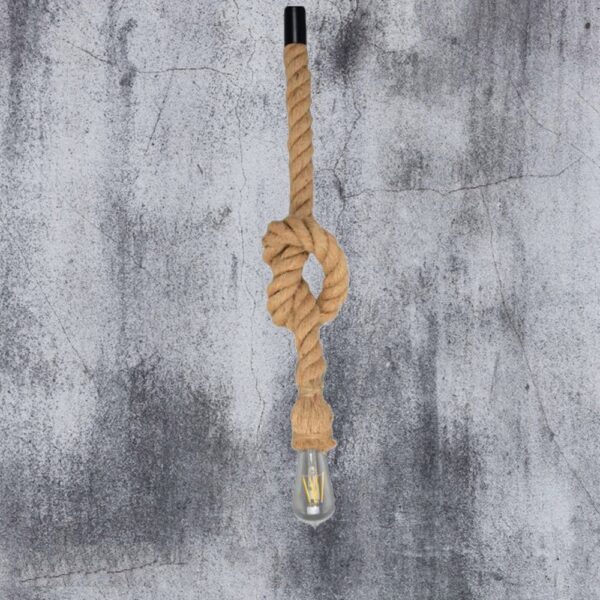 Seil lampe Vintage inkl. Lampe