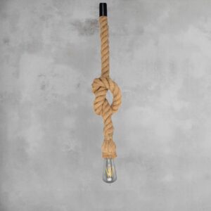 Seil lampe Vintage inkl. Lampe