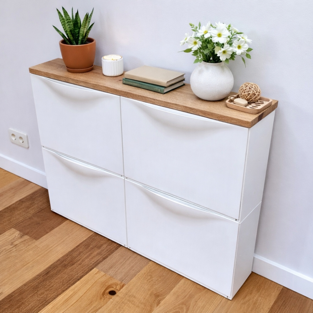 Trones Eichenplatte – Massives Altholz Eiche 25 & 45 mm