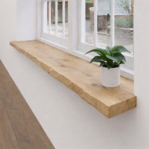 Fensterbänke aus neuer Eiche – Baumkante